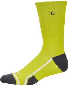 Footjoy Men's Golf Socks Tech D.R.Y. Crew Lime