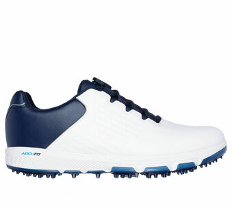 Skechers Go Golf Pro 6 SL Twist White Navy Men's Golf Shoes