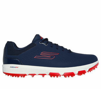 Skechers Go Golf Pro 6 SL Navy Red Men's Golf Shoes