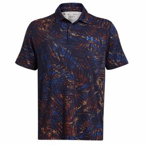 Under Armour Playoff Golfpolo 3.0 Printed- Polo-Blu-Color