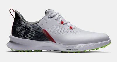 Golf Shoes Footjoy Fuel White Charcoal Red