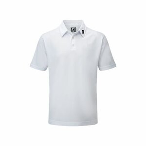 Footjoy Stretch Pique Polo Shirt White