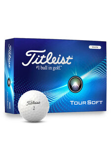 Titleist Tour Soft Golfballs White 2024