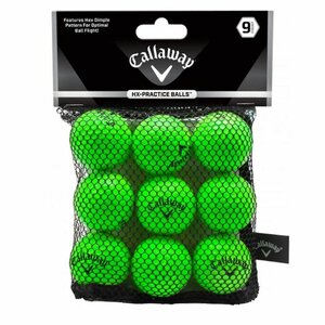 Callaway Soft Flight Green indoor golfballs