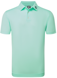 Footjoy Stretch Pique Herren-Poloshirt Sea Glass