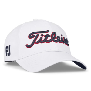 Titleist Tour Performance Cap White/Navy/Red 2025