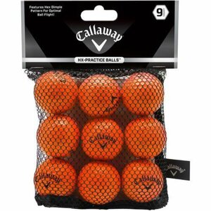 Callaway Soft Flight Orange indoor golfballs