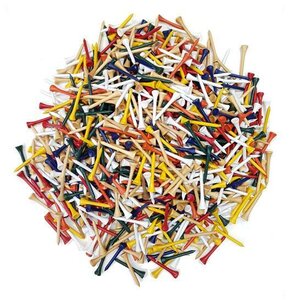 Mixed Tees 54 mm 1000 pieces