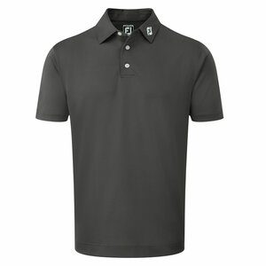 Footjoy Stretch Pique Polo Shirt Anthrazit