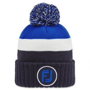 Footjoy Solid Pom Navy White Blue