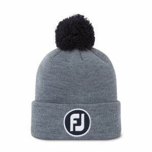 Footjoy Solid Pom Gray Navy