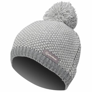 Taylormade Unisex Beanie Beige Grey
