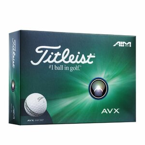 Titleist AVX Alignment 360 Golfballen Weiss 2025