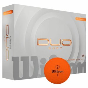 Wilson Staff Duo Soft Golf Balls Orange 2025