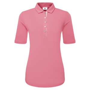 FootJoy Half-Sleeve Solid Pique Women’s Pink
