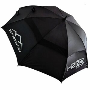 Sun Mountain H2NO Dual Canopy Golf Umbrella Black