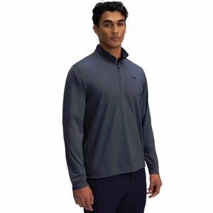 Under Armour 1/4 Zip-Downpour Grey Heren