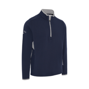 Callaway Blocked LS 1/4 Zip Pullover Peacoat Homme