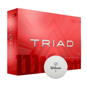 Wilson Staff Triad 3-delig Golfballen Wit