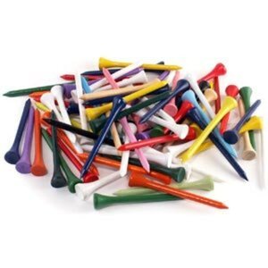 Legend Coloured Tees 70 mm 100 pieces