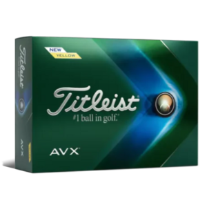 Titleist AVX Golf Balls Yellow 2022