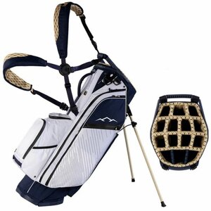 Sun Mountain E 4-5 H2NO Lite 14-Way Standbag Navy Gold White