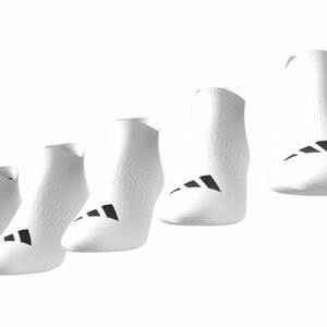 Chaussettes de golf Adidas 6 paires courtes blanches | IQ2868