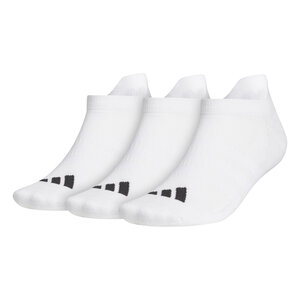 Chaussettes de Golf Adidas 3 Paires Courtes Blanc 40-42