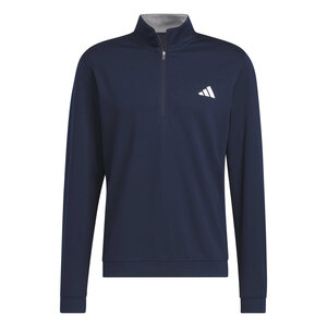 Golfsweater Adidas ELVTD 1/4 Rits Navy Maat S