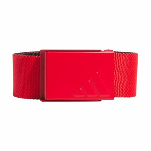 Ceinture en toile Adidas Rouge Noir