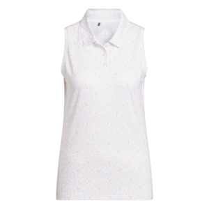 Adidas W Ultimate Printed Dames Mouwloze Polo AOP