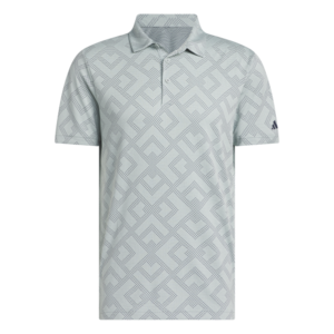 Adidas Ultimate CLSN Jacquard Heren Golfpolo Wosa Navy
