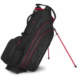 Titleist Hybrid 14 Stadry Standbag Zwart Rood