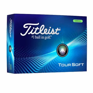 Balles de golf Titleist Tour Soft Vert 2024