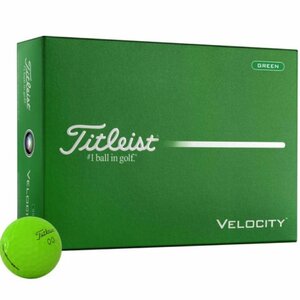 Titleist Velocity Golf Balls Green 2026
