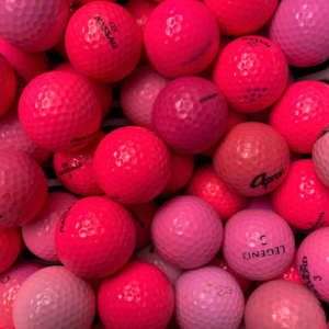 Gekleurde Lakeballs Assortiment Roze 25 stuks