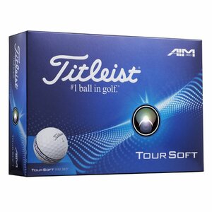 Balles de golf Titleist Tour Soft Alignment 360 blanches 2025