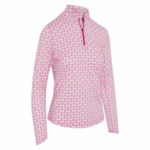 Callaway Premium  Opti Dri Midlayer Pink Beige