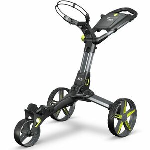 Motocaddy QB2 3 Wiel Golftrolley Zwart Lime