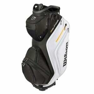 Wilson Staff Alpine Cartbag Wit Zwart Oranje