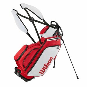 Wilson Staff Talus 5-Vaks Standbag Rood Wit