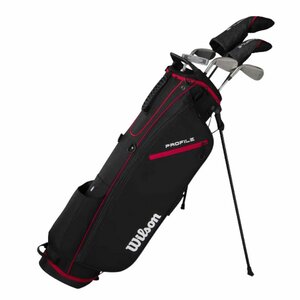 Ensemble de golf Wilson Profile Half pour homme, en graphite, pour gaucher