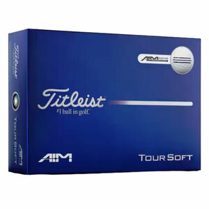 Balles de golf Titleist Tour Soft AIM Blanc 2026
