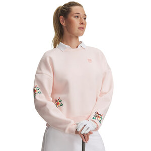 Under Armour Icon Golf Trip Crew Pink