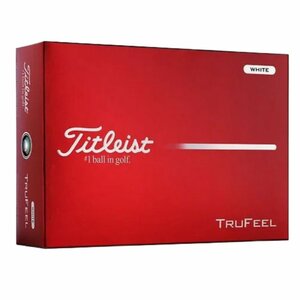 Balles de golf Titleist TruFeel blanches 2026