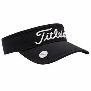 Titleist Players Ball Marker Visor Zwart Wit