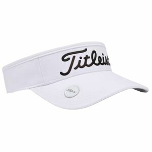 Titleist Players Ball Marker Visor Wit Charcoal