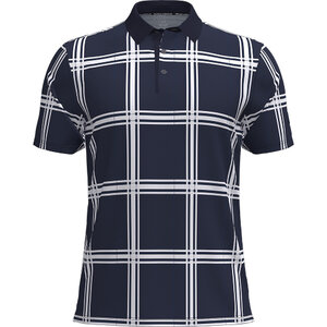 Under Armour ArmourDry Polo Fairway Plaid Navy