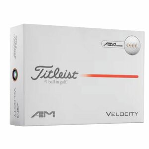Titleist Velocity Golf Balls AIM White 2026