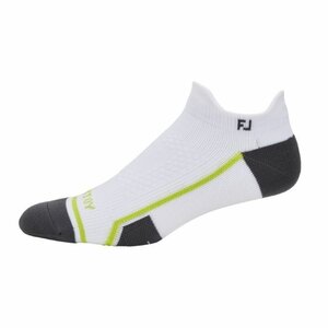 Footjoy Herren-Golfsocken Tech D.R.Y. Rolllasche Weiss 39-46